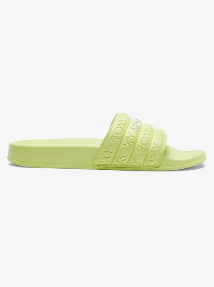 Roxy Sandals Slippy WaterFriendly Sandals Lime 8211 Women
