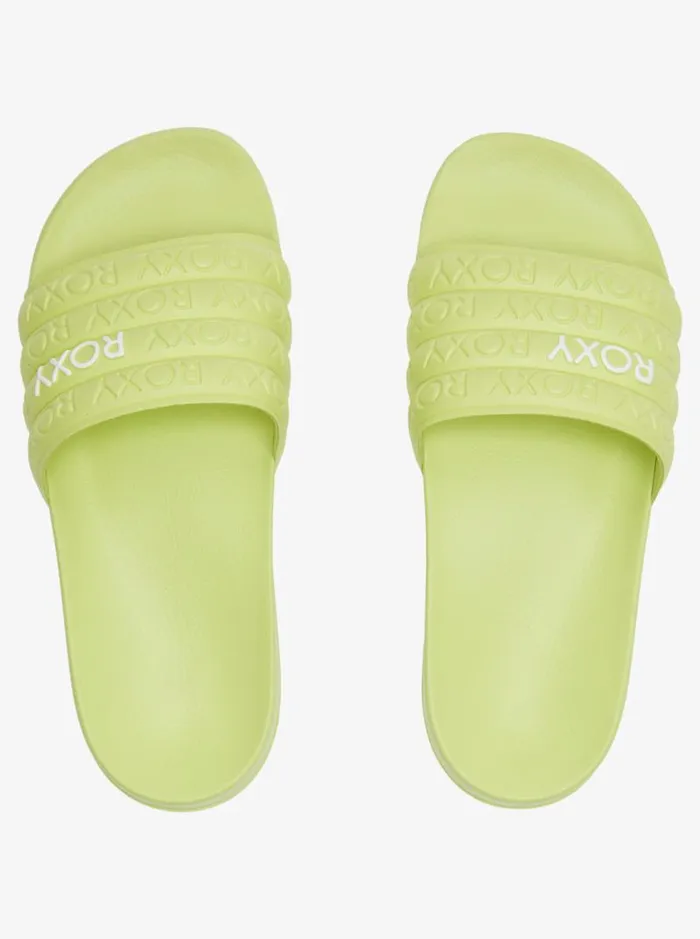Roxy Sandals Slippy WaterFriendly Sandals Lime 8211 Women