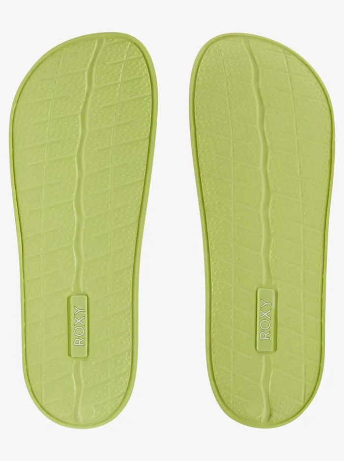 Roxy Sandals Slippy WaterFriendly Sandals Lime 8211 Women