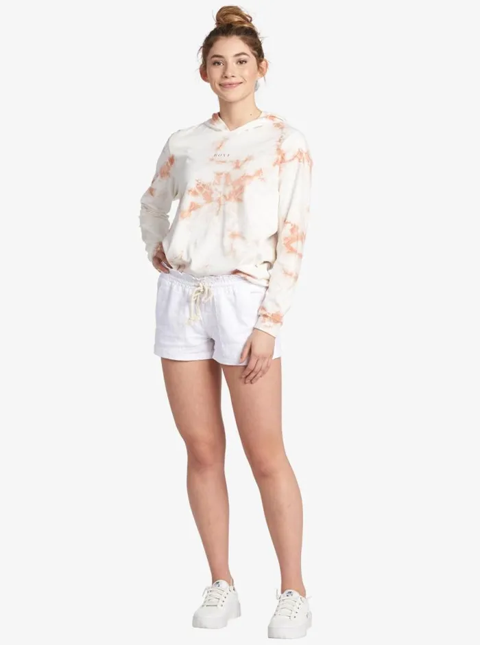 Roxy Shorts Oceanside Elasticized Shorts Sea Salt 8211 Women