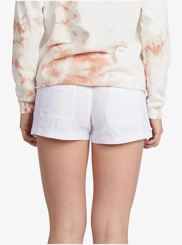 Roxy Shorts Oceanside Elasticized Shorts Sea Salt 8211 Women