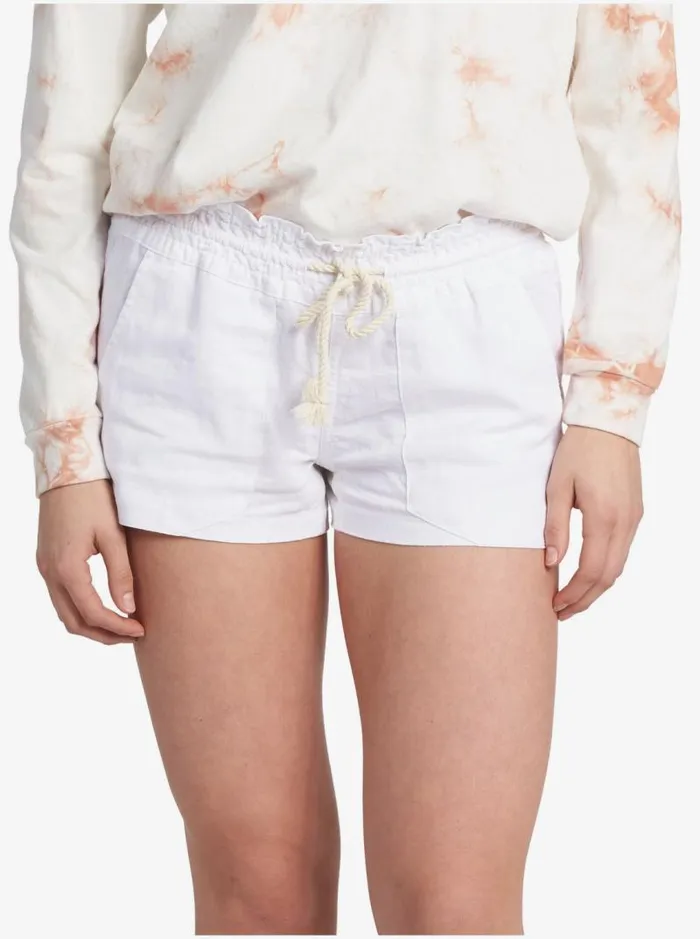 Roxy Shorts Oceanside Elasticized Shorts Sea Salt 8211 Women