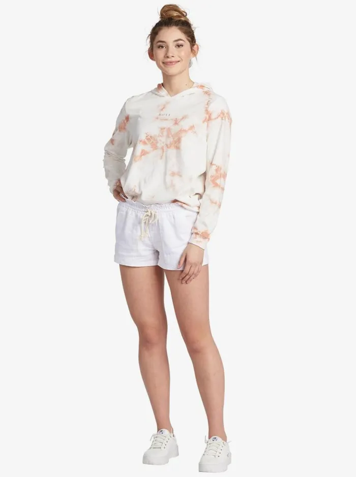 Roxy Shorts Oceanside Elasticized Shorts Sea Salt 8211 Women