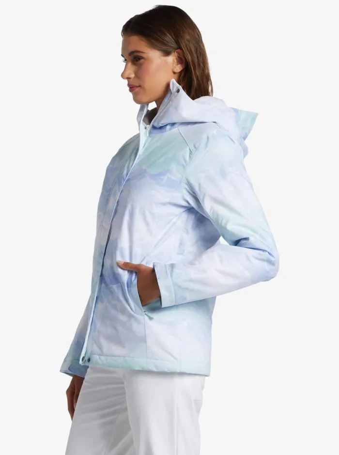 Roxy Snow Jackets Galaxy Technical Snow Jacket Fair Aqua Seous 8211 Women