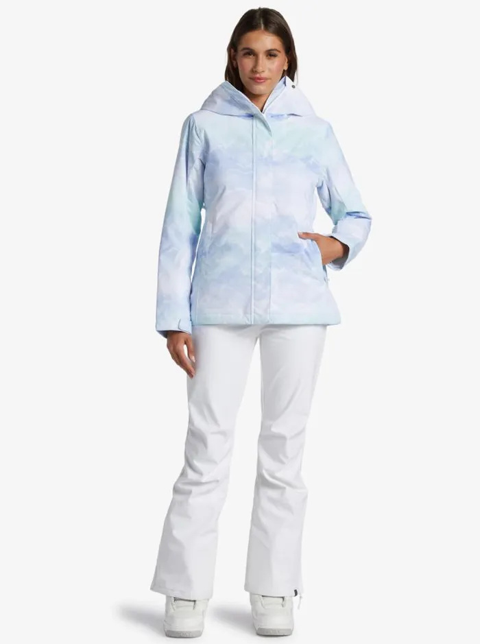 Roxy Snow Jackets Galaxy Technical Snow Jacket Fair Aqua Seous 8211 Women