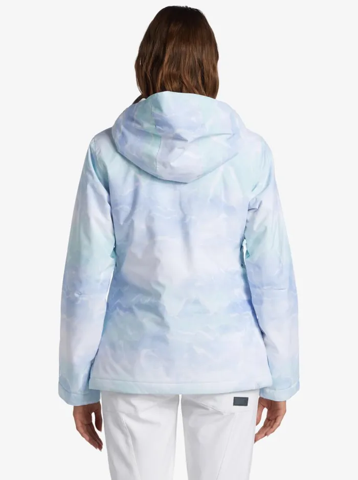 Roxy Snow Jackets Galaxy Technical Snow Jacket Fair Aqua Seous 8211 Women