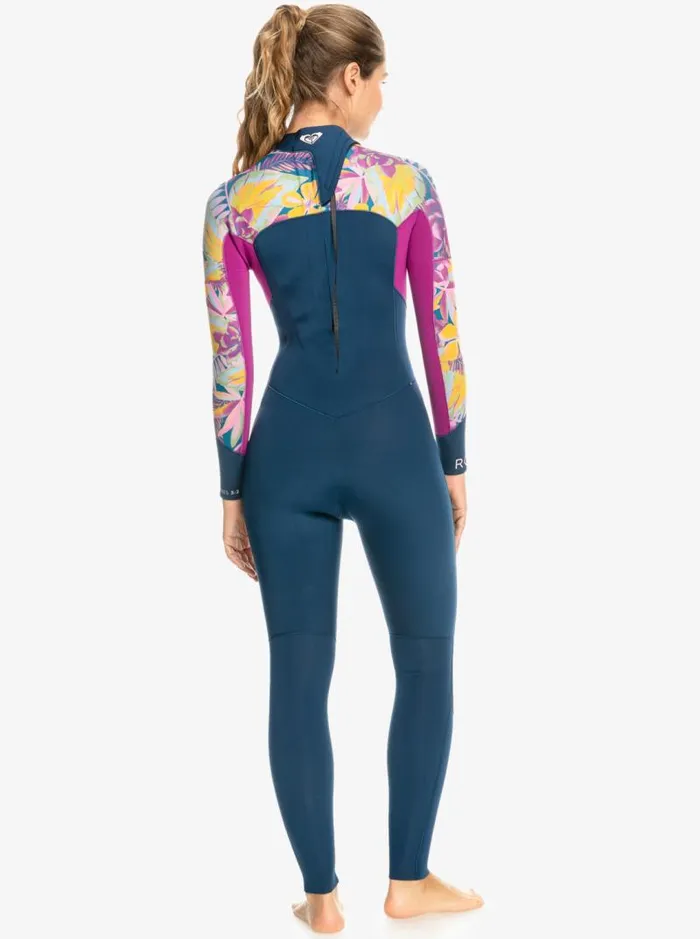 Roxy Wetsuits 32mm Swell Series Back Zip Wetsuit Anthracite Hot Tropics Swim Ax 8211 Women Roxy Wetsuits 32mm Swell Series Back Zip Wetsuit Anthracite Hot Tropics Swim Ax 8211 Women