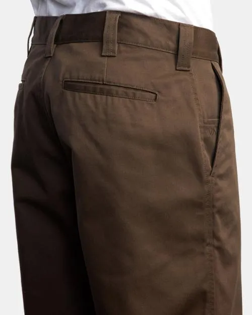 Rvca Americana Chino Pants Chocolate Men Pants