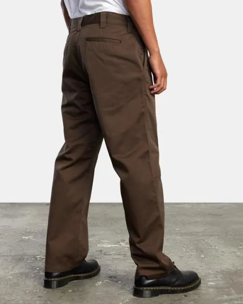 Rvca Americana Chino Pants Chocolate Men Pants