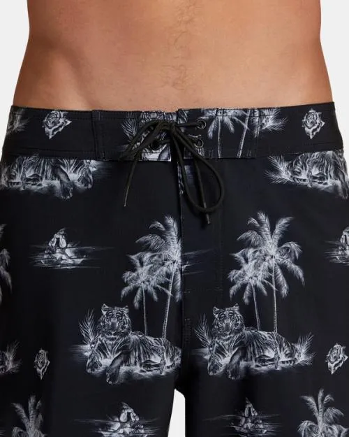 Rvca Benjamin Jeanjean 18034 Boardshorts Black Men Boardshorts