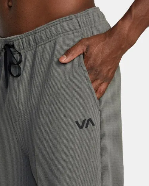 Rvca CAble Waffle Knit Joggers Olive SportMen Pants