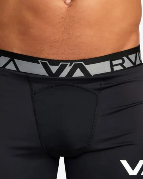 Rvca Compression Training Shorts Black SportMen Compression Clothing
