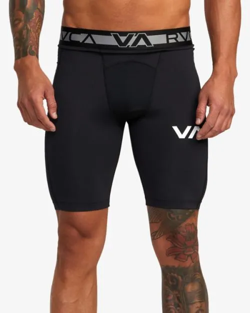 Rvca Compression Training Shorts Black SportMen Compression Clothing