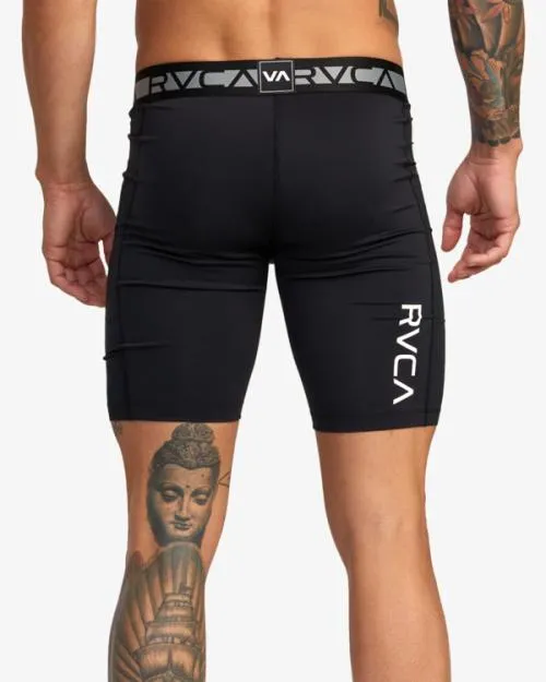 Rvca Compression Training Shorts Black SportMen Compression Clothing