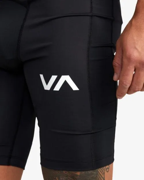 Rvca Compression Training Shorts Black SportMen Compression Clothing