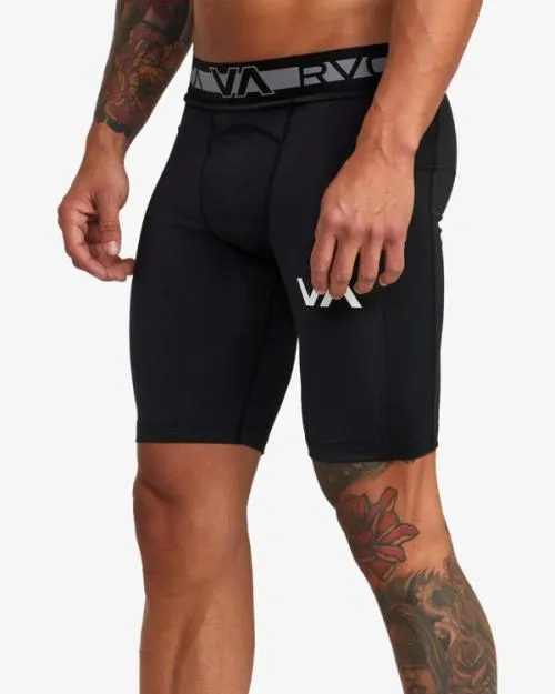 Rvca Compression Training Shorts Black SportMen Compression Clothing