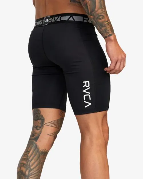 Rvca Compression Training Shorts Black SportMen Compression Clothing