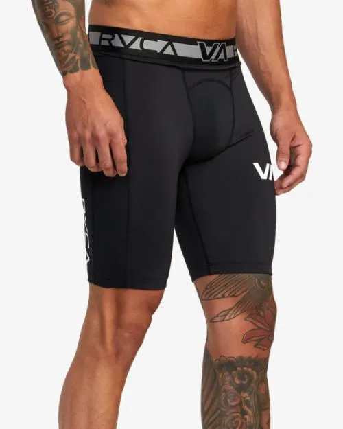 Rvca Compression Training Shorts Black SportMen Compression Clothing