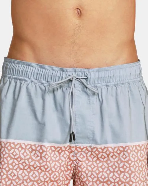 Rvca County Elastic Waist Boardshorts 17034 Scrub Men Boardshorts
