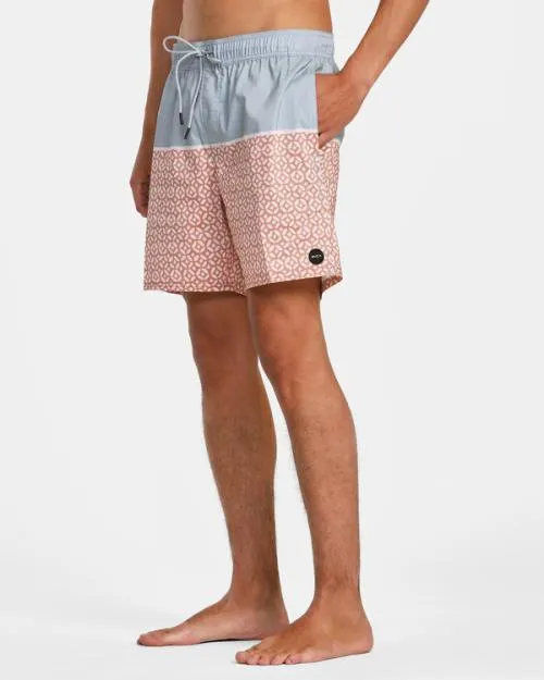 Rvca County Elastic Waist Boardshorts 17034 Scrub Men Boardshorts
