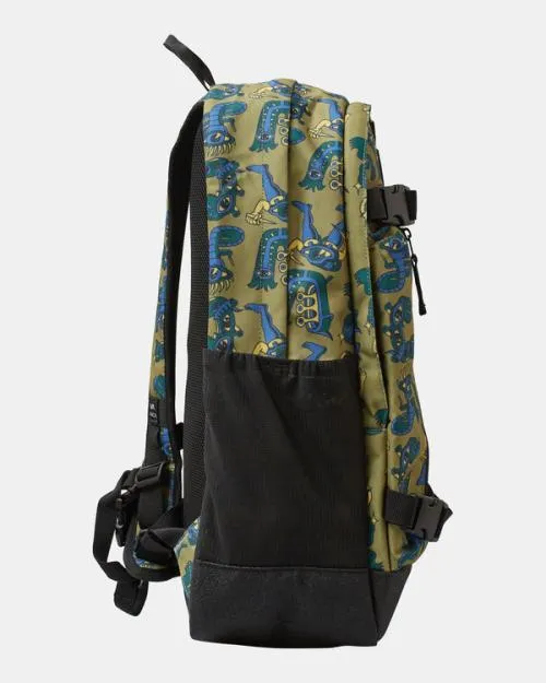 Rvca Curb Skate 29 L Skate Backpack Avocado BoysWomenMen Backpacks and Bags