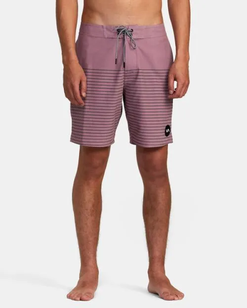 Rvca Curren Boardshorts 18034 Lavender Men Boardshorts