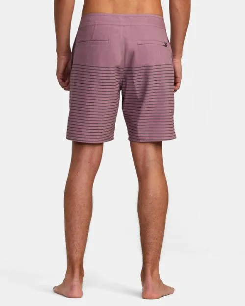 Rvca Curren Boardshorts 18034 Lavender Men Boardshorts