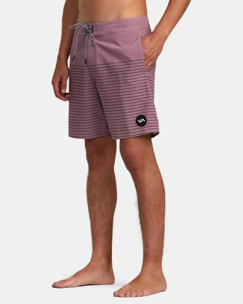 Rvca Curren Boardshorts 18034 Lavender Men Boardshorts