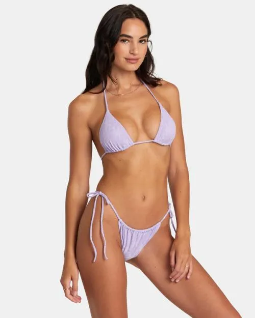 Rvca Daisy Skimpy Bikini Bottoms Violet Women Bikini Bottoms