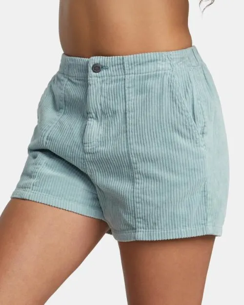 Rvca Daylight Corduroy Shorts Shale Women Shorts and Skirts