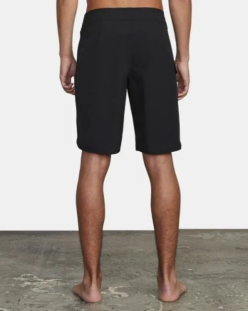 Rvca Eastern Boardshorts 18034 All Black Men Boardshorts