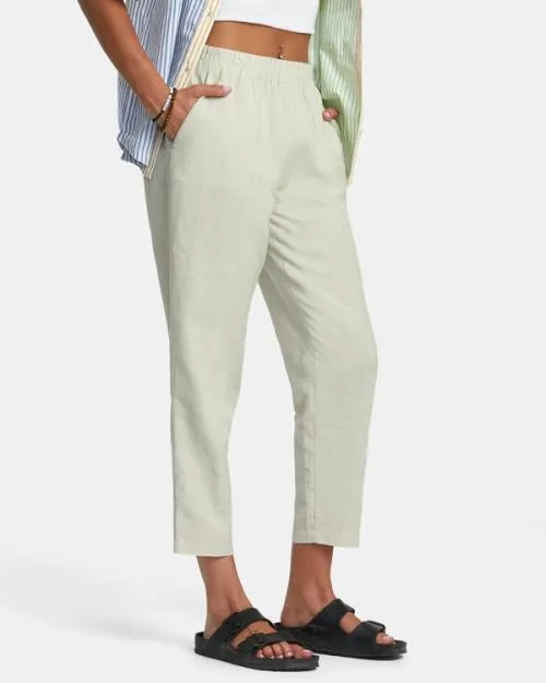 Rvca New Yume Woven Pants Chalk Women Pants