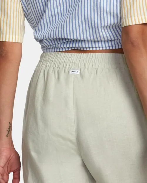 Rvca New Yume Woven Pants Chalk Women Pants