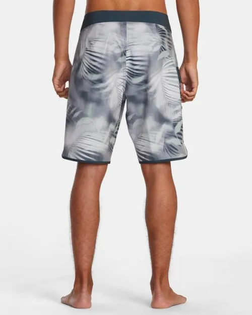 Rvca Spray Palm Eastern 20034 Boardshorts Navy Men Boardshorts