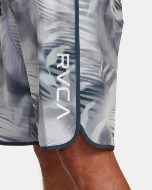 Rvca Spray Palm Eastern 20034 Boardshorts Navy Men Boardshorts
