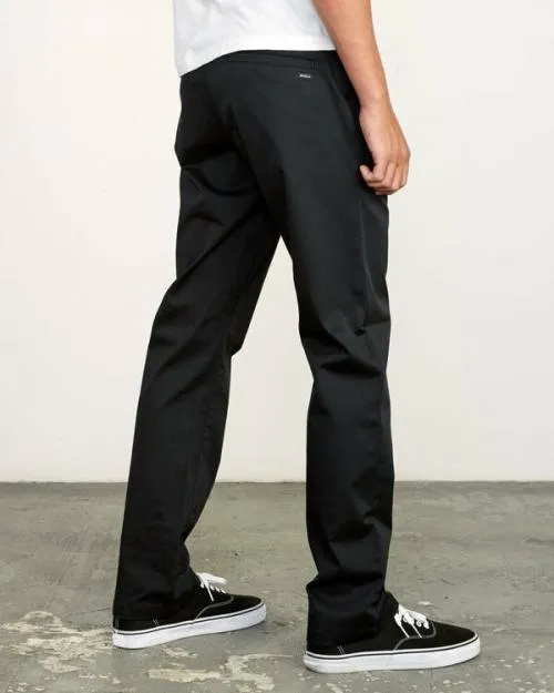 Rvca The Weekend Stretch Pants Black Men Pants