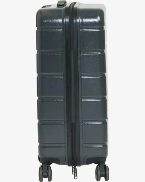 Rvca VA Medium Roller Hardcase Suitcase Black Men Backpacks and Luggage