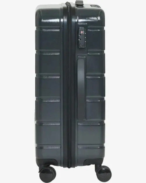 Rvca VA Medium Roller Hardcase Suitcase Black Men Backpacks and Luggage