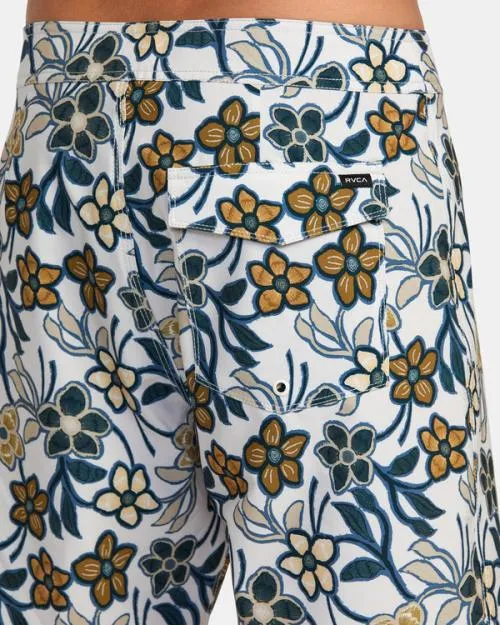 Rvca VA PRINT BOARDSHORT 19034 Silver Bleach Men Boardshorts