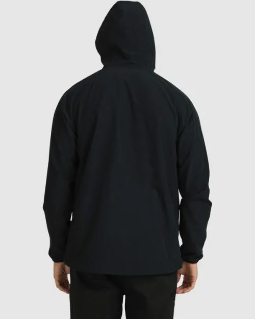 Rvca VA Windbreaker Jacket Black Men Jackets