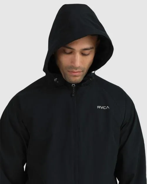 Rvca VA Windbreaker Jacket Black Men Jackets