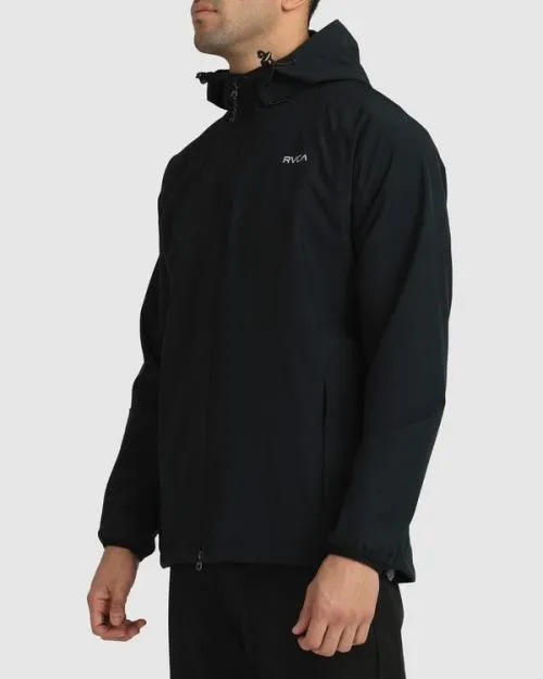 Rvca VA Windbreaker Jacket Black Men Jackets