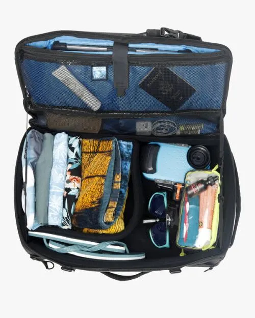 Rvca Zak Noyle Camera Gear Duffle Bag Black Men Backpacks and Luggage