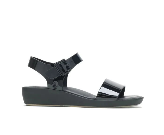 Sandals Brite Jells Quarter Strap Sandal Black 8211 Hush Puppies Women