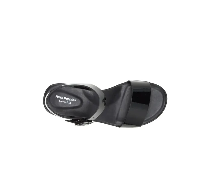 Sandals Brite Jells Quarter Strap Sandal Black 8211 Hush Puppies Women