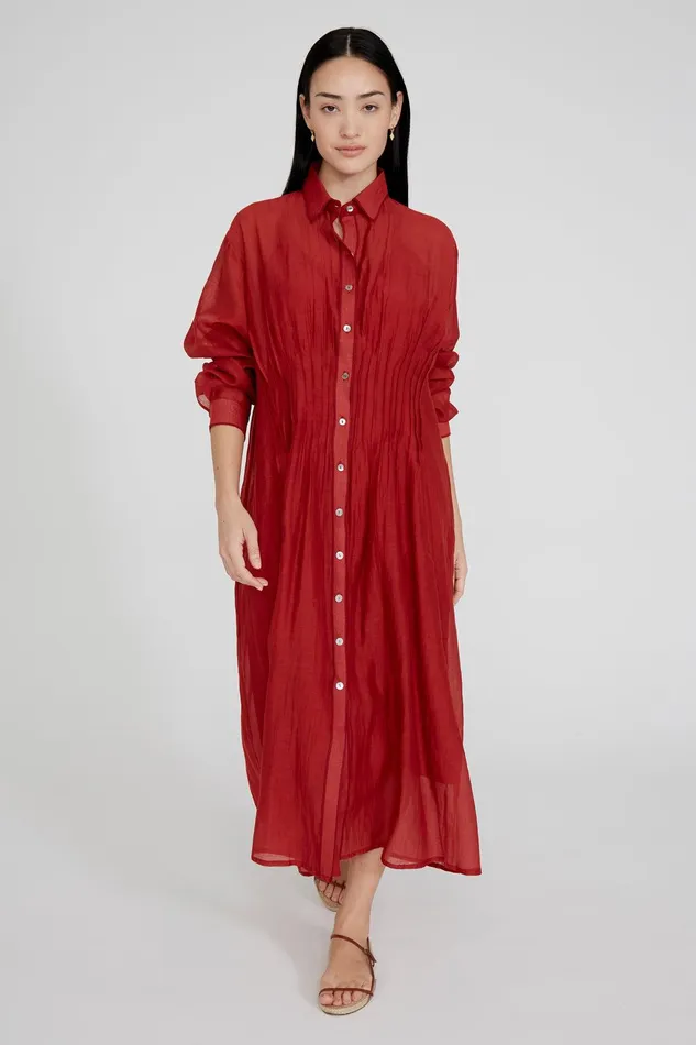 Savannah Shirt Dress Bossa Nova Women Chan Luu Dresses