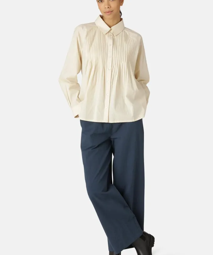 Shirt 8211 Bleached Sand Clothing Ilse Jacobsen Shirts And Blouses