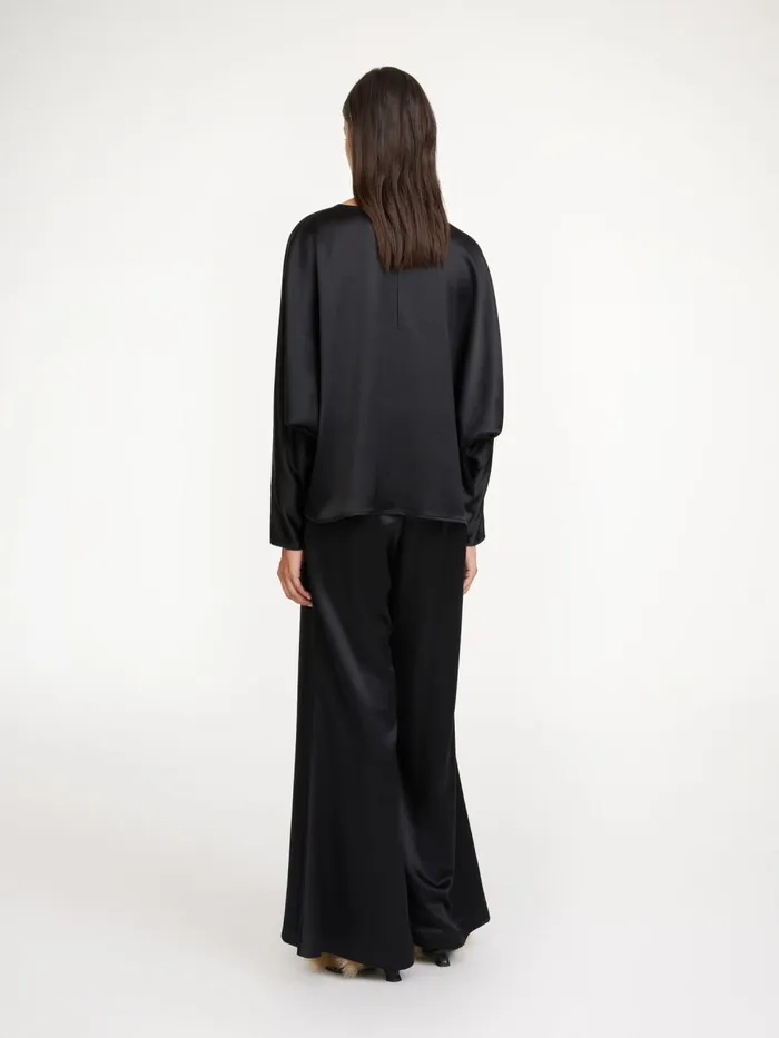 Shirts and Blouses Women By Malene Birger Odelleys Blouse Black