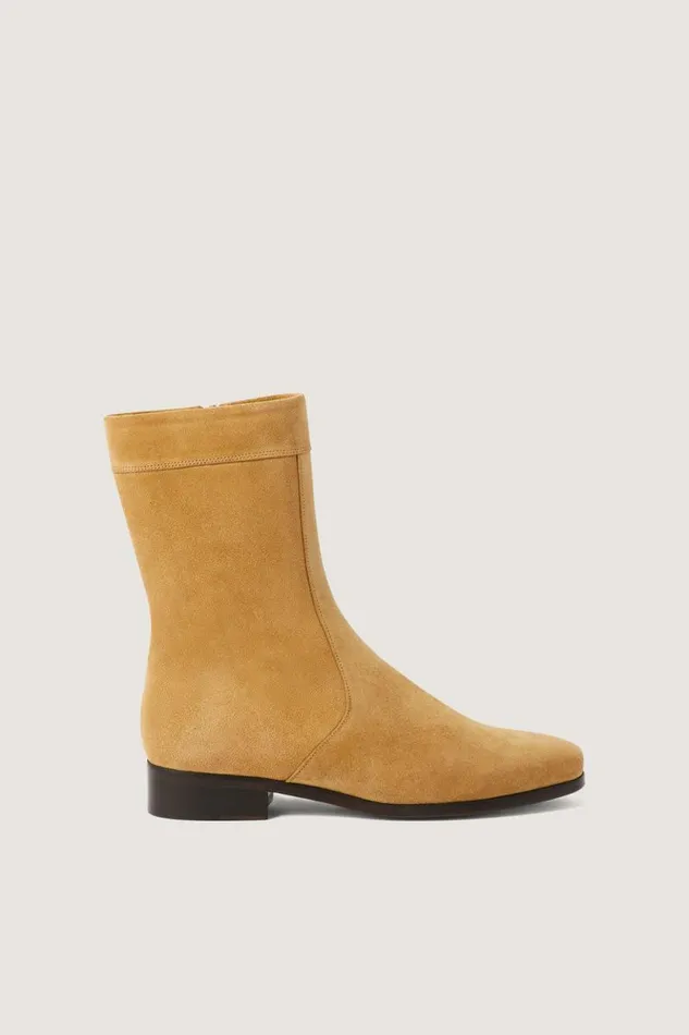 Shoes Women Soeur TORTOISESHELL ANKLE BOOTS Beige