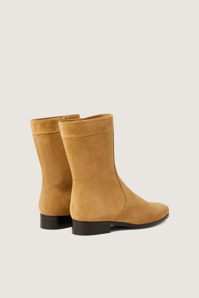 Shoes Women Soeur TORTOISESHELL ANKLE BOOTS Beige